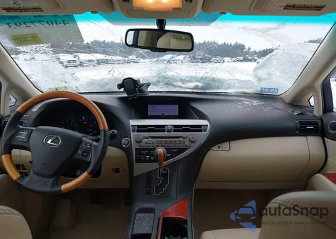 2010 Lexus Rx 350 z USA, uszkodzony, nr VIN 2T2BK1BA4AC018017